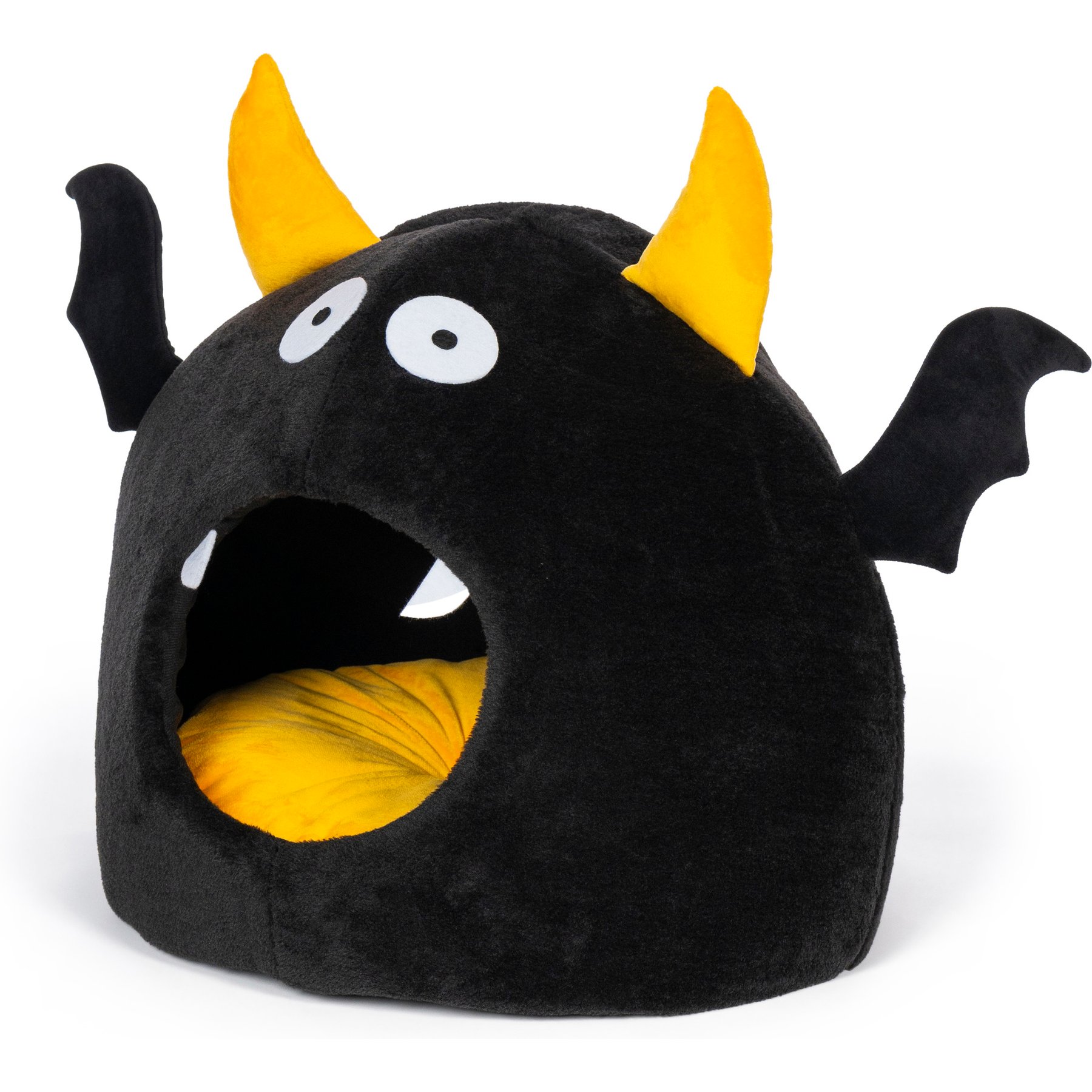 Prevue Pet Products Batty Cat Hideaway Cat Bed, Black