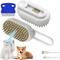 Show in main carousel: Fido Fave Steam Brush & Flea Comb Dog & Cat Grooming Set, White, 2 count slide 1 of 8