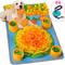Show in main carousel: HOMAGICO Snuffle Mat Interactive Puzzle Dog, Cat & Rabbit Toy, Large: 32x20-in, Blue slide 1 of 9