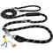 Show in main carousel: SlowTon Hands-Free Nylon Dog Leash, 10-ft long, 1/2-in wide, Black slide 1 of 9