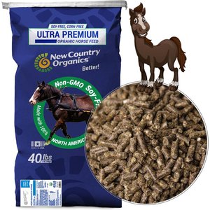 New Country Organics Loyalty Senior Pellets Horse Feed, 40-lb bag
