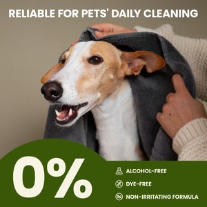 PawSono Dog & Cat Finger Ear Wipes, 50 count