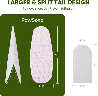 Show full view: PawSono Dog & Cat Finger Dental Wipes, 50 count slide 9 of 10