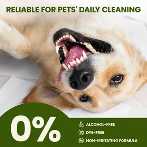 PawSono Dog & Cat Finger Dental Wipes, 50 count