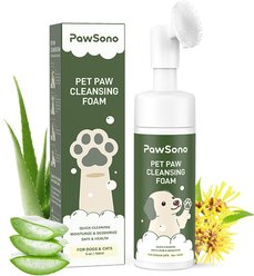 PawSono Dog & Cat Paw Cleansing Foam, 5-fl oz bottle