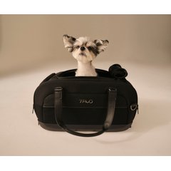 Tavo Pets Dupree II Airline Carry-On Dog & Cat Car Seat, Onyx