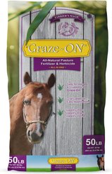 Farrier's Magic Graze-ON All Natural Pasture Fertilizer & Herbicide, 50-lb bag
