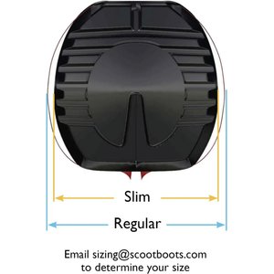 Scootboot Hoof Boot, Black, 0, 1 count