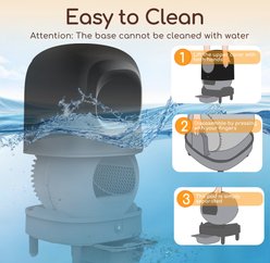 Aoruefar Smart Robot Cat Litter Box, Black slide 2 of 9