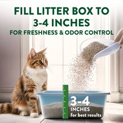 Arm & Hammer Litter Plant Power Unscented Lightweight Clumping Wheat Cat Litter, 15-lb bag slide 2 of 9