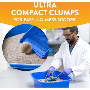 Arm & Hammer Litter Platinum Hardball Garden Bloom Lightweight Easy No-Mess Scooping Clumping Cat Litter, 14.5-lb bag