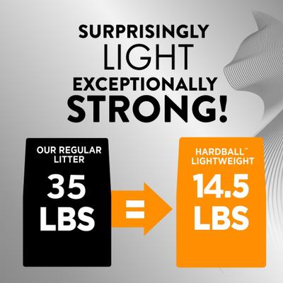 Show full view: Arm & Hammer Litter Platinum Hardball Garden Bloom Lightweight Easy No-Mess Scooping Clumping Cat Litter, 14.5-lb bag slide 5 of 13
