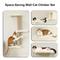Show in main carousel: FUKUMARU 4-in-1 Wall Mounted Cat Wall Shelves Set, Tree & Condo, Beige slide 2 of 7