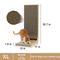 Show in main carousel: FUKUMARU Indoor L-Shape Wall Mounted Cat Toy Scratcher with Ball. Brown slide 3 of 10