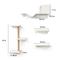 Show in main carousel: FUKUMARU 4-in-1 Wall Mounted Cat Wall Shelves Set, Tree & Condo, Beige slide 5 of 7