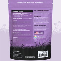 Vital Pet Life Green Lipped Mussel & Krill Powder Mobility, Hip & Joint Supplement for Dogs & Cats, 30 count slide 2 of 8