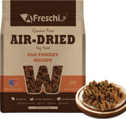 AFreschi Air-Dried Turkey Recipe Grain-Free Dog Food, 1-lb bag slide 1 of 6