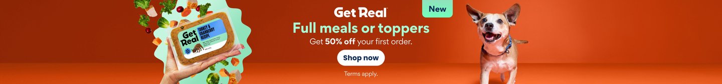 New: Get Real. Add nutrition with a topper. Get 50% off your first order. Shop now. Terms apply.