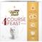 Show in main carousel: Fancy Feast Four Course Adult Chicken, Beef, Salmon & Tuna Variety Pack Pate Wet Cat Food, 7.75-oz box slide 1 of 9