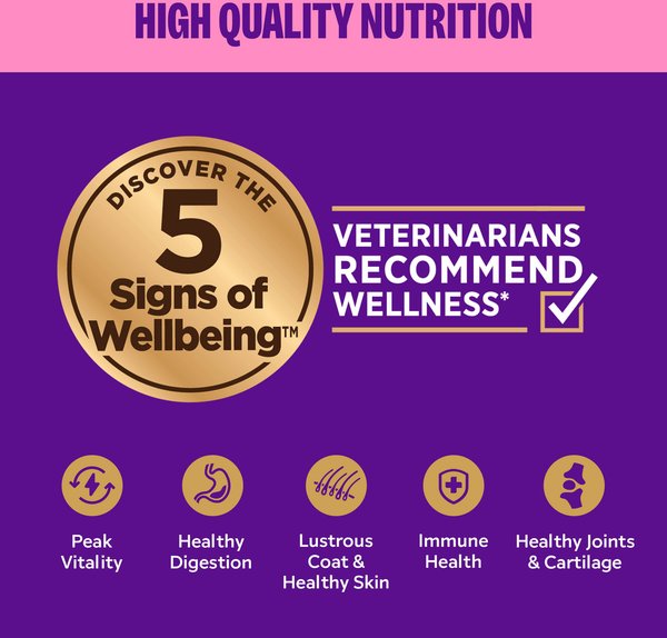 Show full view: Wellness Appetizing Entrees Shredded & Flaked, Seafood & Poultry Variety Pack, Natural Wet Cat Food, 2.8-oz pouch, case of 8 slide 7 of 12