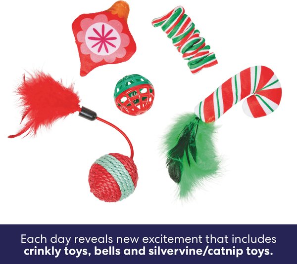 Show full view: Frisco Holiday Advent Calendar for Cats, 12 count slide 4 of 8