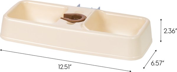 Show full view: IRIS Crate Dog Water Feeder, Beige, 2-cup slide 9 of 9
