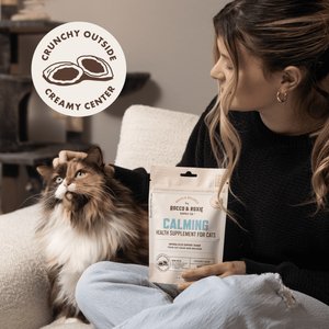 Rocco & Roxie Supply Co. Chicken Flavored Calming Chew Supplement for Cats, 3.7-oz bag