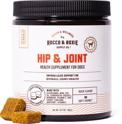 Rocco & Roxie Supply Co. Duck Flavored Chew Joint Supplement for Dogs, 90 count
