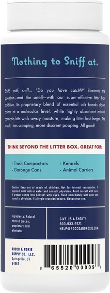 Show full view: Rocco & Roxie Supply Co. Litter Box Cat Odor Eliminator, 12-fl oz bottle slide 9 of 10