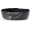 Show in main carousel: PetRageous Designs Fancy Marble Oval 7-in Stoneware Cat Bowl, Black, 2-cup slide 1 of 5
