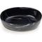 Show in main carousel: PetRageous Designs Fancy Marble Oval 7-in Stoneware Cat Bowl, Black, 2-cup slide 3 of 5