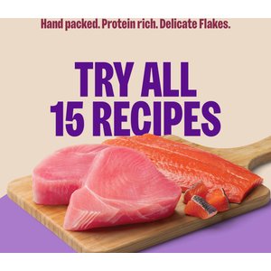 Wellness CORE Signature Selects Flaked Skipjack Tuna & Wild Salmon Entree in Broth Grain-Free Canned Cat Food, 2.8-oz, case of 12