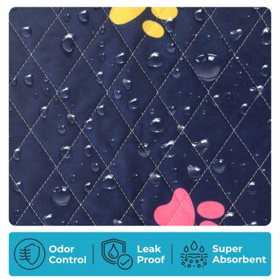 Show full view: LuftPets Washable Rabbit & Guinea Pig Cage Liner Bedding, Blue, 24 x 47-in, 2 count slide 5 of 9