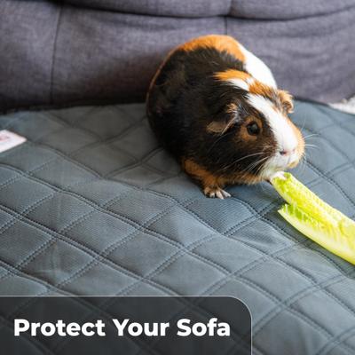 Show full view: LuftPets Washable Rabbit & Guinea Pig Cage Liner Bedding, 24 x 47-in, Gray slide 9 of 10