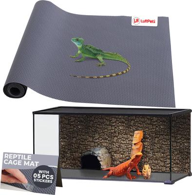Show full view: LuftPets Waterproof Guinea Pig Cage Liner, Gray, 18 x 79-in slide 7 of 8