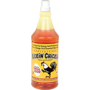 Healthy Coat Kickin' Liquid Chicken Feed Supplement, 32-fl oz bottle