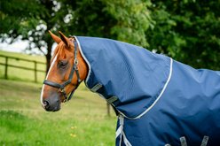 Amigo 1200D 150g Horse Turnout Hood, Navy, X-Large