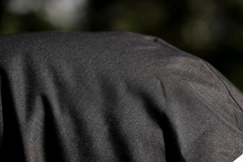 Show full view: Amigo Ripstop 900D Plus 0g Quarter Horse Turnout, Black, Silver, 68-in slide 5 of 6