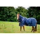 Horseware Amigo Ripstop 900D Plus 100g Horse Turnout, Navy, Titanium Grey, 75-in
