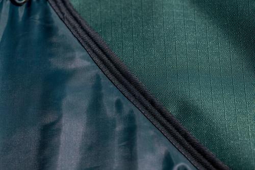 Show full view: Amigo Ripstop 900D Plus 200g Horse Turnout, Dynasty Green, Navy, Silver, 66-in slide 7 of 8