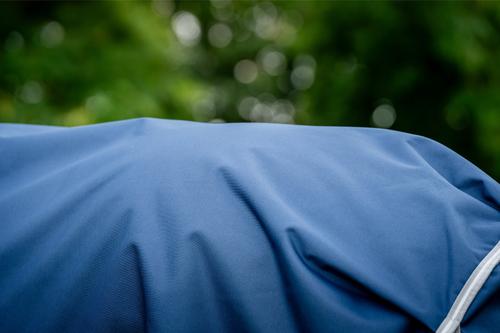 Show full view: Amigo 1200D 100g Horse Turnout, Navy, Titanium Grey, Silver, 66-in slide 2 of 8