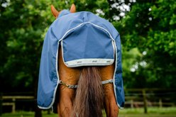 Amigo 1200D 250g Horse Turnout, Navy, Titanium Grey, Silver, 69-in slide 2 of 8