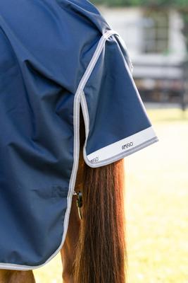 Show full view: Amigo 1200D 0g Horse Turnout, Navy, Titanium Grey, Silver, 78-in slide 4 of 7