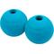 Show in main carousel: Chew King by Mammoth Peanut Butter Flavor Rubber Ball Tough Dog Chew Toy, Blue, 3-in, 2 count slide 1 of 5