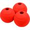 Show in main carousel: Chew King by Mammoth Beef Flavor Rubber Ball Tough Dog Chew Toy, Red, 2.5-in, 3 count slide 1 of 5