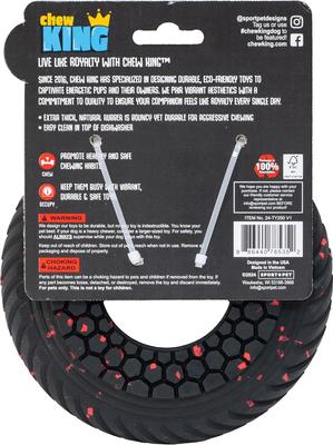 Show full view: Chew King by Mammoth Supreme Ring Tough Dog Chew Toy slide 6 of 9