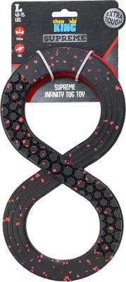 Show full view: Chew King by Mammoth Supreme Infinity Tug Ring Tough Dog Chew Toy slide 3 of 8