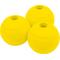 Show in main carousel: Chew King by Mammoth Chicken Flavor Rubber Ball Tough Dog Chew Toy, Yellow, 2.5-in, 3 count slide 1 of 6