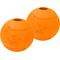 Show in main carousel: Chew King by Mammoth Bacon Flavor Rubber Ball Tough Dog Chew Toy, Orange, 2 count, 4-in slide 1 of 8
