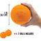 Show in main carousel: Chew King by Mammoth Bacon Flavor Rubber Ball Tough Dog Chew Toy, Orange, 2 count, 4-in slide 4 of 8